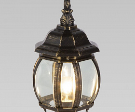 Уличный светильник Elektrostandard IP33 GL 1001S черное золото