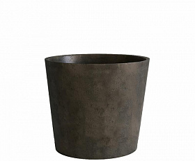 Кашпо Concretika Crater D30 H24 Brezent Grey