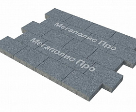 Тротуарная плитка Фабрика Готика Картано Гранде 300х200х60 мм Цветок Урала FINO