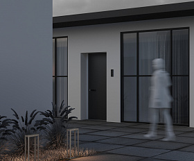 Ландшафтный светильник Pir Maytoni OSL456FL-L2GF3K цвет Графит