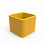 Кашпо Berkano Cubo 60 Yellow