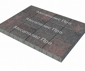 Тротуарная плитка Фабрика Готика Квадрат 300х300х60 мм Дымовский FINERRO