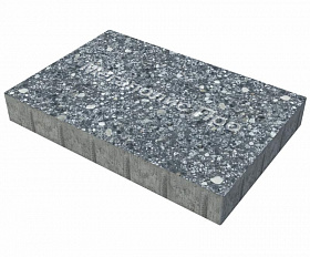 Тротуарная плита Фабрика Готика 600х400х60 мм Диорит FINO