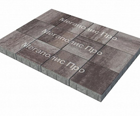 Тротуарные плиты Выбор Квадрум В.1.К.10 300х300х100 мм Листопад Хаски