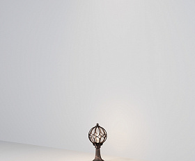 Ландшафтный светильник Via Maytoni O024FL-01G цвет Золото Антик