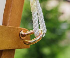 Диван-Качели Bruno Royal Family двухместные из массива акации