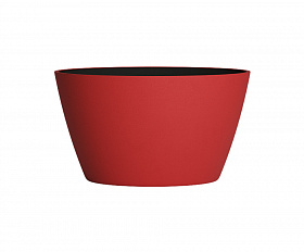 Кашпо Concretika Боул D80H45 Ред 3000