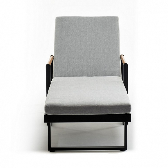 Шезлонг из алюминия MAYA темный графит Joygarden фото 3