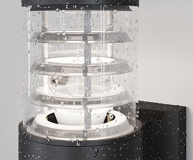 Настенный светильник (бра) Bronx Maytoni O576WL-01B цвет Черный