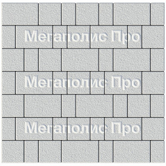 Тротуарная плитка Выбор Старый город А.1.Фсм.4 40 мм. Белый Гранит фото 3