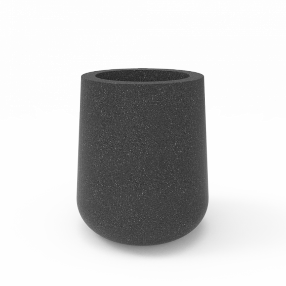 Кашпо Berkano Grace planter 75 Black Granite фото 1