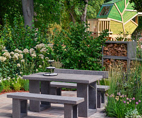 Комплект мебели из бетона Concretika