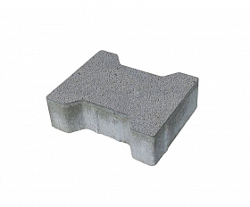 Тротуарная плитка 342 механический завод Катушка 200х165х80 мм, темно-серый