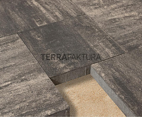 Тротуарная плитка Terrafaktura Ларго  60 мм Горный диабаз