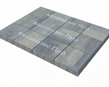 Тротуарные плиты Выбор Квадрум - Б.6.К.6 400х400х60 мм Искусственный камень Габбро