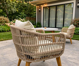 Обеденный комплект Eleonora Royal Family из натурального дерева на 6 персон