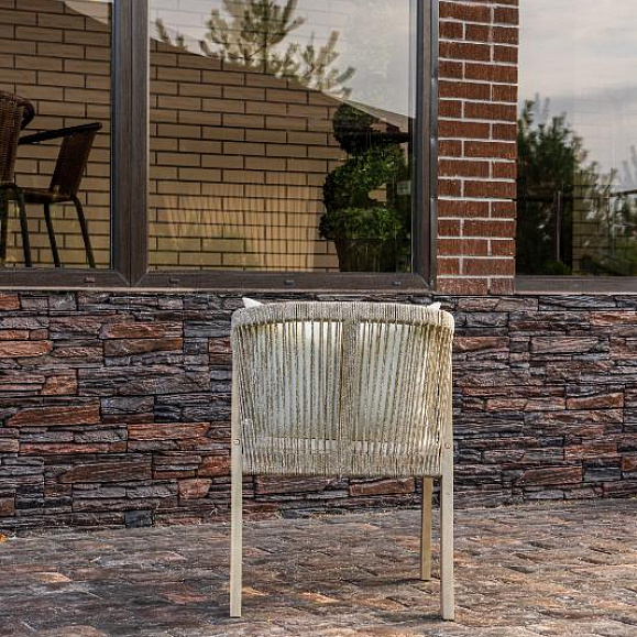 Обеденное кресло Michelle Royal Family из дерева, цвет бежевый фото 5