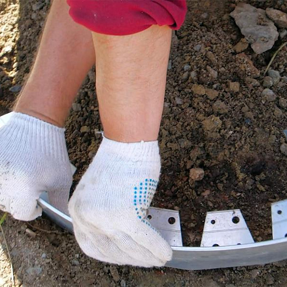 Бордюр алюминиевый h100, L2500, b76 фото 6