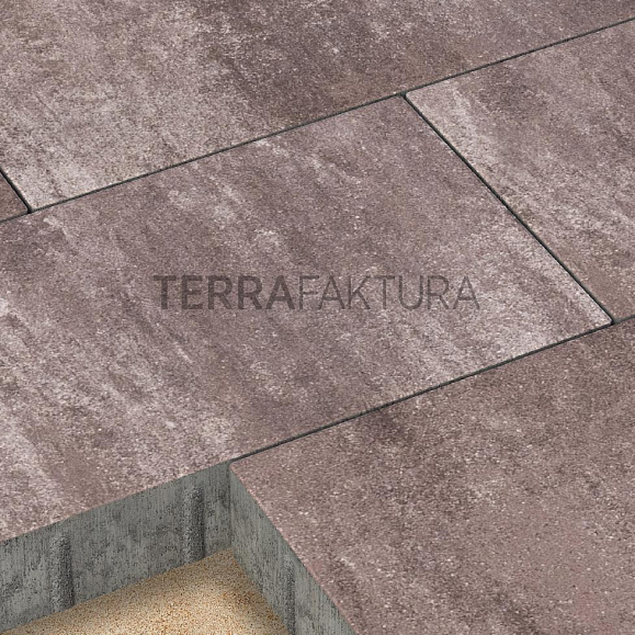 Тротуарная плитка Terrafaktura Урбан 600x300x80 мм Каменный кварцит фото 3