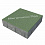 Тротуарные плиты Выбор Квадрат  Б.1.К.6 300х300х60 мм Гранит Зеленый