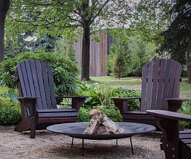 Костровая чаша чугунная Concretika Plato С100, толщина 12 мм