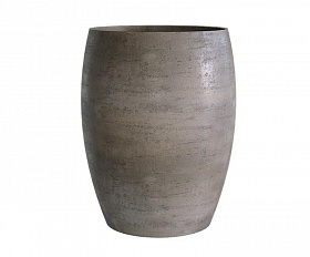 Кашпо Concretika Oval D30 H41 Smokey Grey