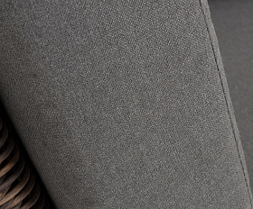 Капри модуль диванный угловой с подушками, цвет коричневый