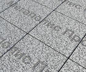 Тротуарные плиты Выбор Квадрум Б.6.К.8 400х400х80 мм Стоунмикс Бело-черный