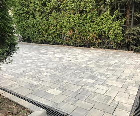 Тротуарная плитка Artstein Инсбрук Альпен 40 мм Color Mix Умбра