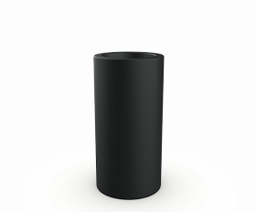 Кашпо Berkano Cilindro 60 Coal Black