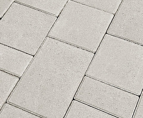 Тротуарная плитка Koldiz Ривьера 50 мм Моно Белый