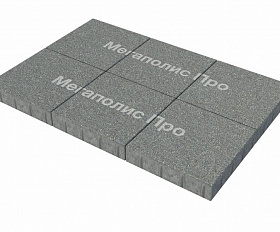 Тротуарная плитка Фабрика Готика Квадрат 400х400х80 мм Голд 13