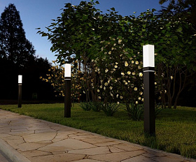 Уличный светильник Elektrostandard IP54 1537 TECHNO LED чёрный