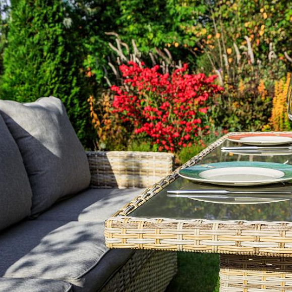 Комплект мебели Zorro Royal Family из искусственного ротанга, цвет бежевый фото 10