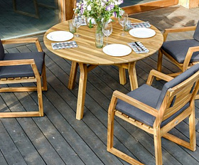 Обеденная группа из акации MODENA на 4 персоны Joygarden