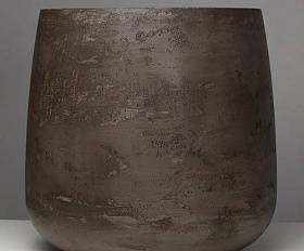 Кашпо Concretika Cone D36 H75 Taupe Concrete