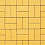 Брусчатка Выбор Прямоугольник (кирпичик) 2.П.4 40 мм. Желтый