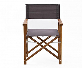 Стул из акации DIRECTOR темно-серый Joygarden