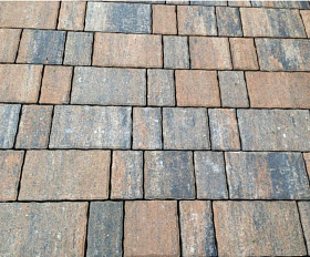 Тротуарная плитка Фабрика Готика Старый город 260х160х60, 160х160х60, 100х160х60 мм Альпин