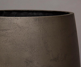 Кашпо Concretika Bansai D79 H30 Brezent Grey