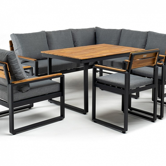 Обеденный комплект TOPA с угловым диваном Joygarden фото 1