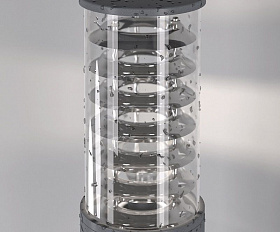 Уличный светильник Elektrostandard IP54 1507 TECHNO серый