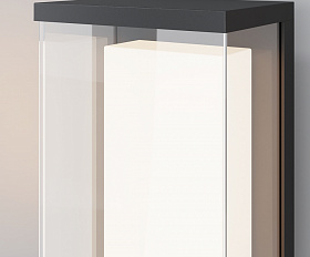 Настенный светильник (бра) Baker Street Maytoni O021WL-L10B3K цвет Черный