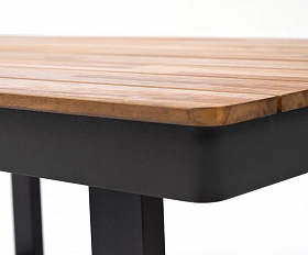 Кофейный стол из алюминия TOPA прямоугольный Joygarden