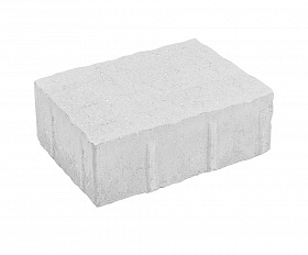 Брусчатка Антик Нобетек 1П8Ф белая 210х140х80