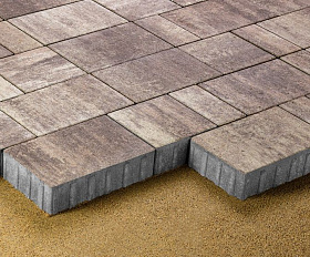 Тротуарная плитка 342 Механический завод Новый Город ColorMix 60мм Онега