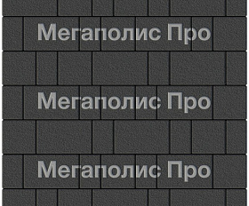 Тротуарная плитка Выбор Старый город А.1.Фсм.4 40 мм. Черный Гранит