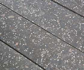 Тротуарная плитка Фабрика Готика Квадрат 400х400х80 мм Ильменит FINO