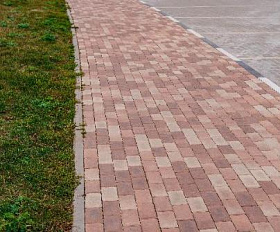 Тротуарная плитка Прямоугольник Arbet 60 мм ColorMix Италия