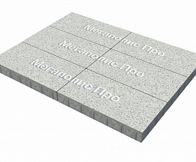 Тротуарная плита Фабрика Готика 600x300x80 мм Мансуровский FINO